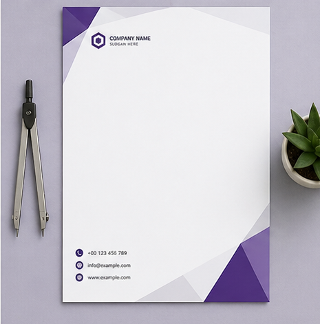 Letterhead Sample 4